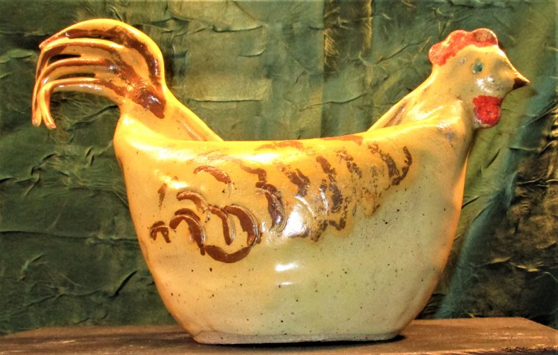 Huhn "Berta" aus Keramik